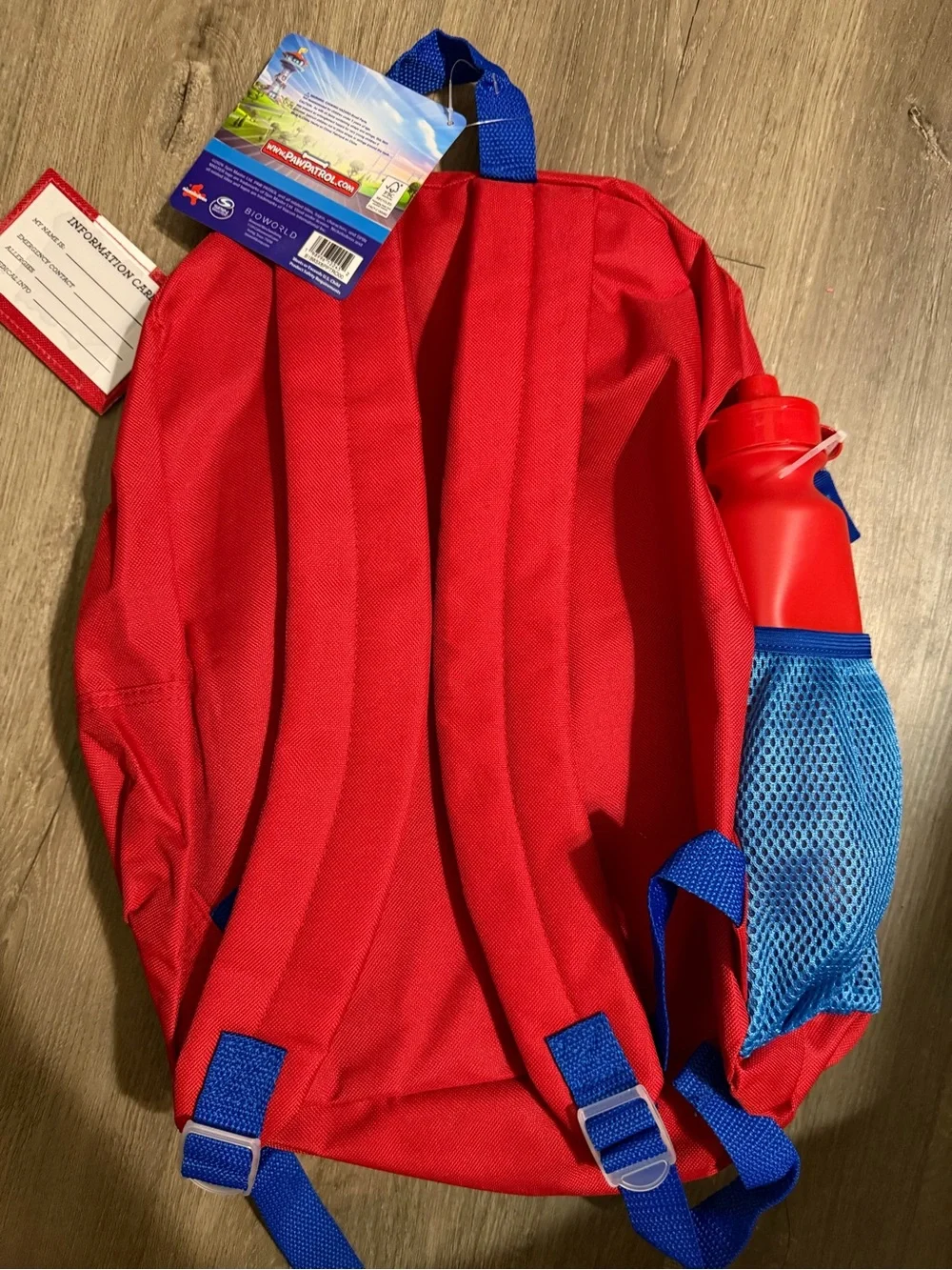 Paw Patrol Kids Backpack with lunchbox